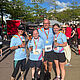 40. levoBank Stadtlauf in Lebach, Gruppenfoto in Siegerpose
