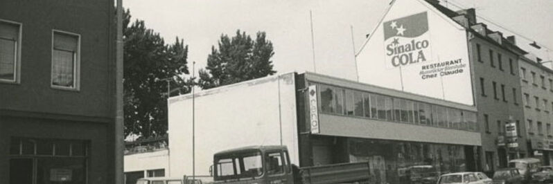 Das Bild zeigt das Gebäude der reha gmbh in der Dudweilerstraße aus dem Jahr 1979.
